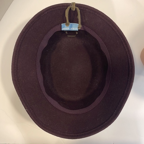 Nine West plum wool hat - Picture 4 of 6